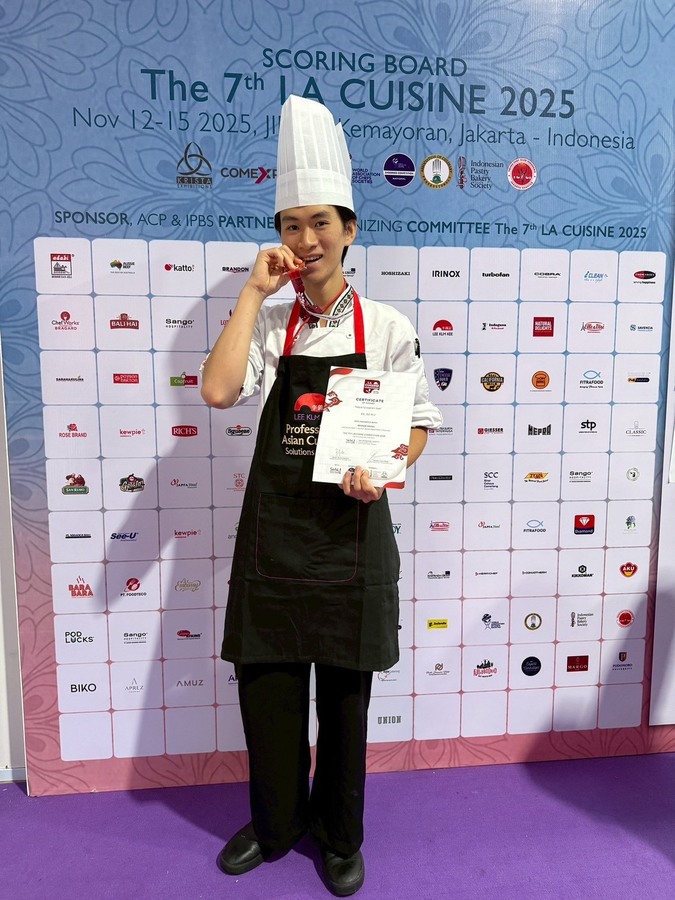 2025 第七屆 雅加達國際廚藝競賽 榮獲2銅1佳作圖片